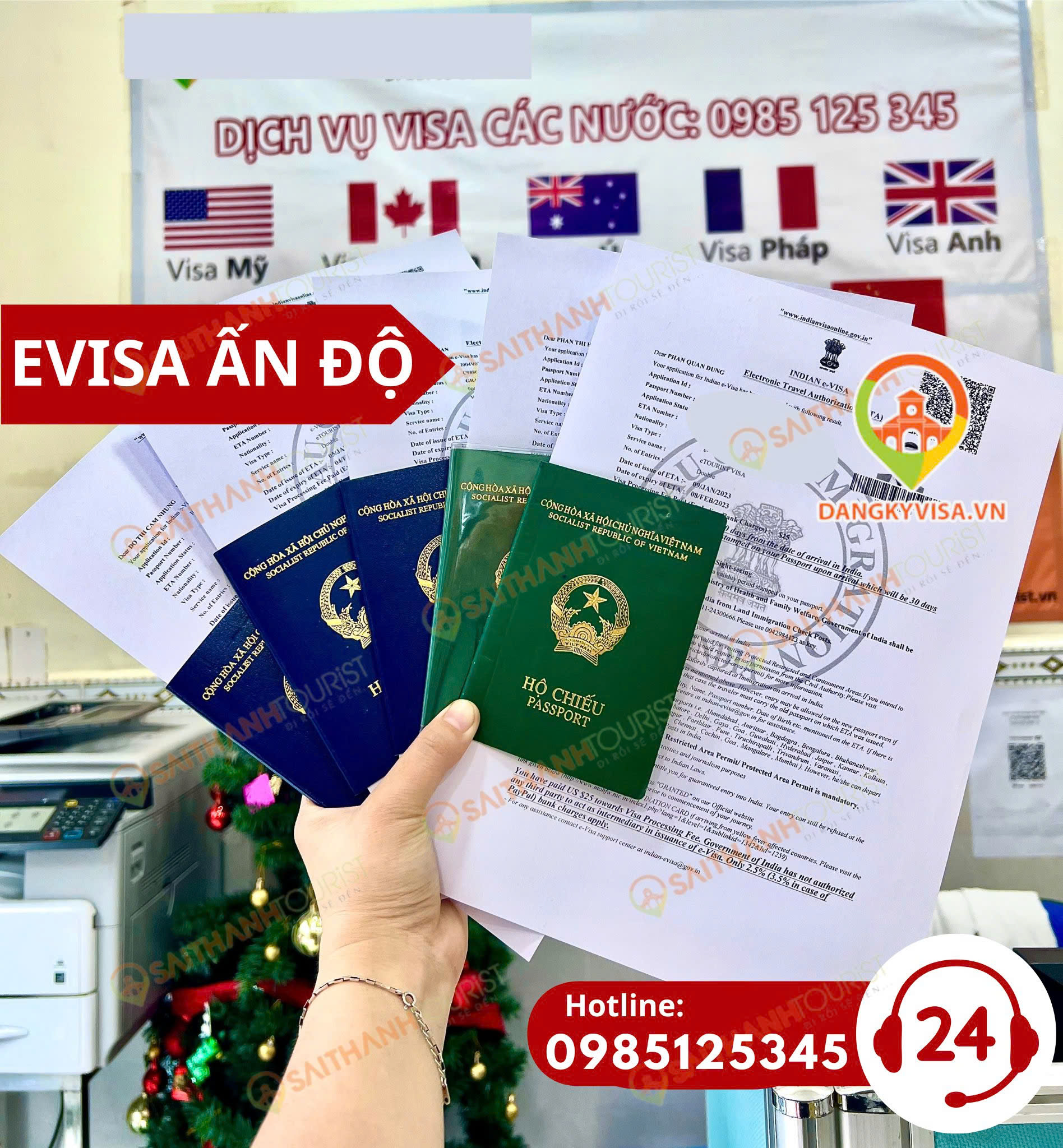 Evisa Ấn Độ
